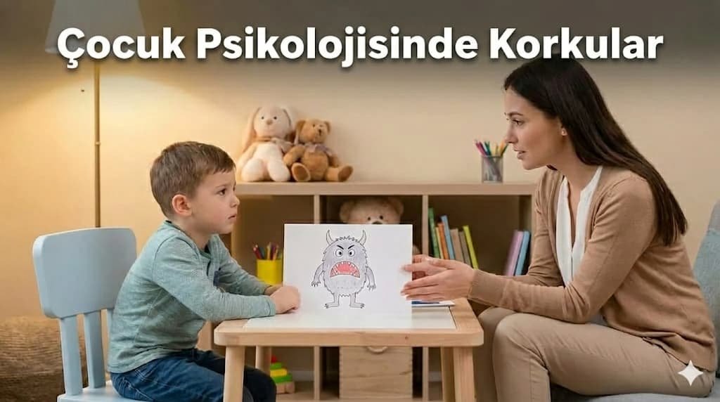 Çocuk Psikolojisinde Korkular